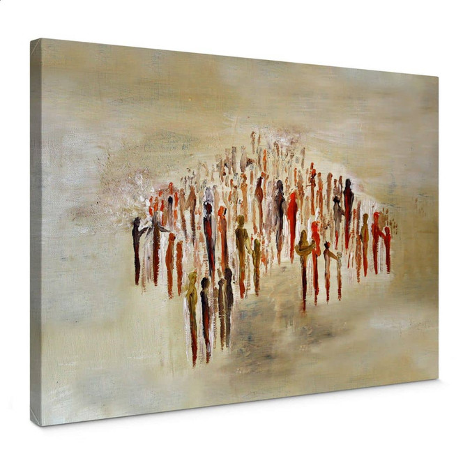 Leinwandbild Melz - People 02