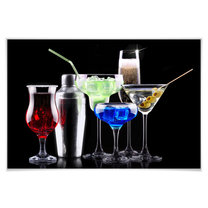 Poster Girly Cocktails