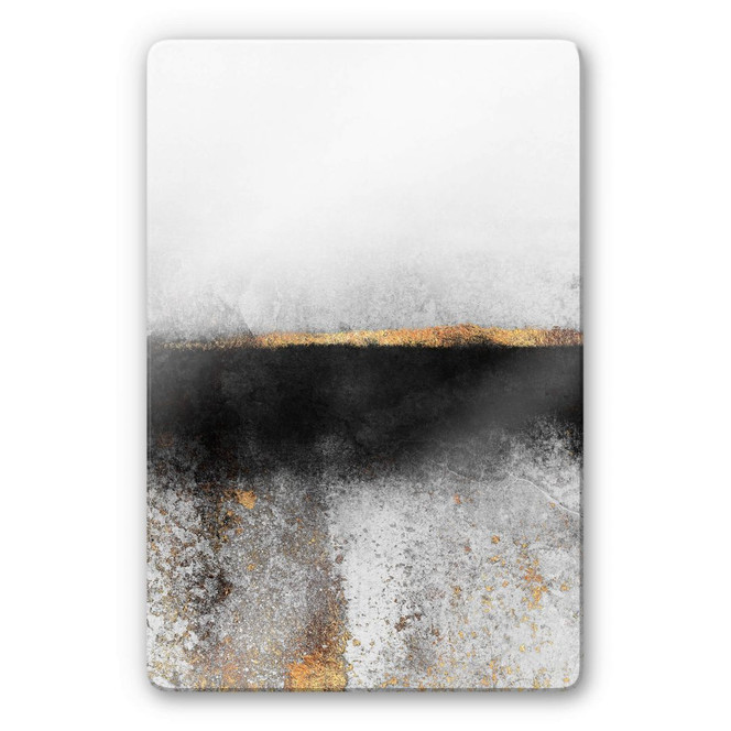 Glasbild Fredriksson - Russ und Gold