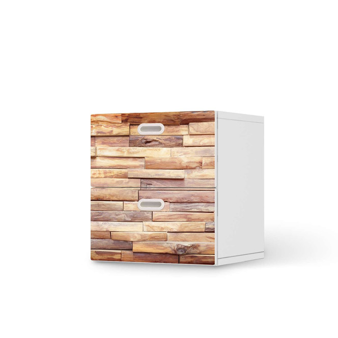 Klebefolie IKEA Stuva / Fritids Kommode - 2 Schubladen - Artwood- Bild 1