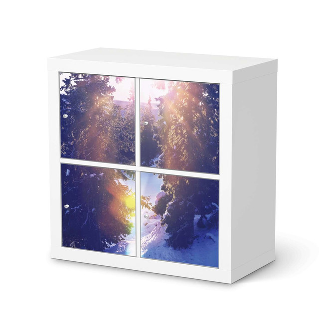Möbelfolie IKEA Expedit Regal 4 Türen - Lichtflut- Bild 1