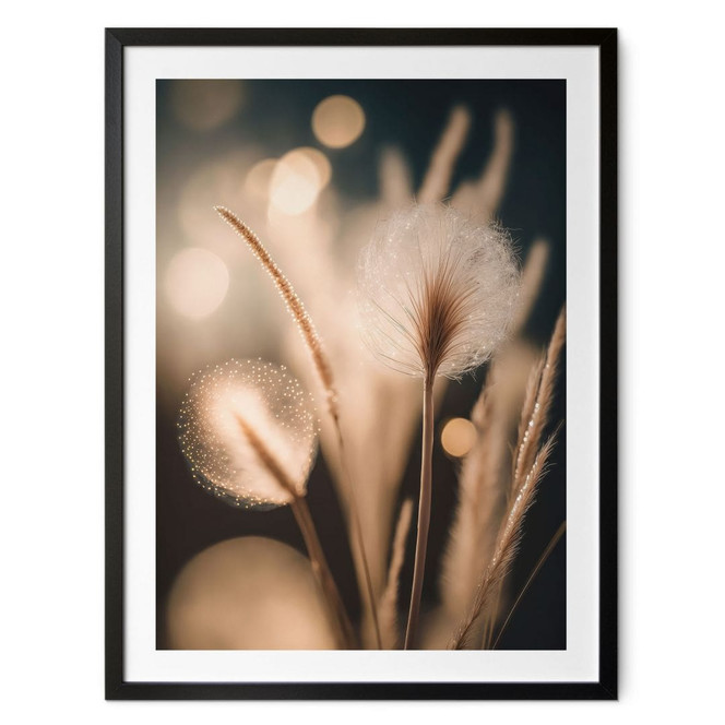 Poster Boho Gräser im goldenen Licht - Treechild