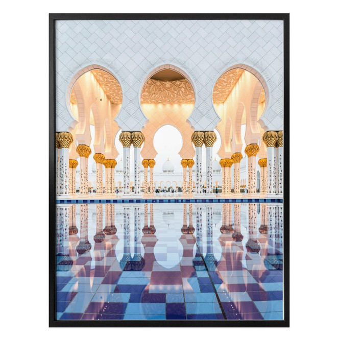 Poster Colombo - Sheikh Zayed Moschee in Abu Dhabi