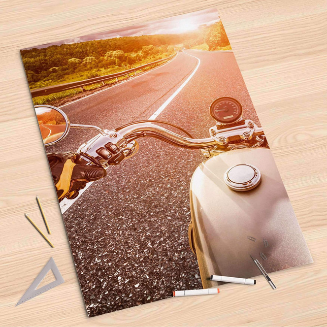 Folienbogen (80x120cm) - Easy Rider- Bild 1