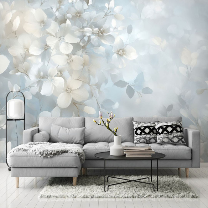 Guido Maria Kretschmer Fototapete Auralie- Art Edition 2 hellblau