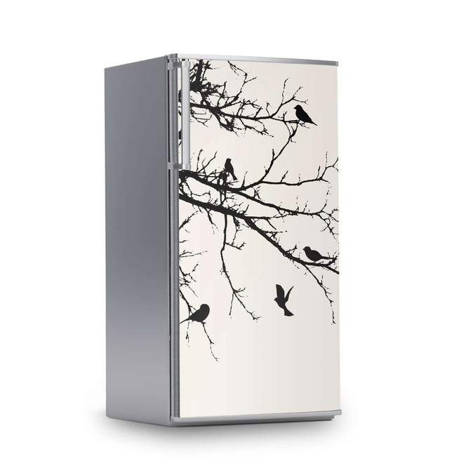 Kühlschrankfolie 60x120cm - Tree and Birds 1- Bild 1