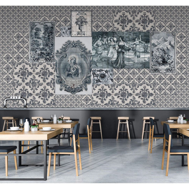 Livingwalls Fototapete Walls by Patel 2 azulejos 3 - Bild 1