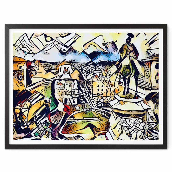 Poster Zamart - Kandinsky trifft Rom