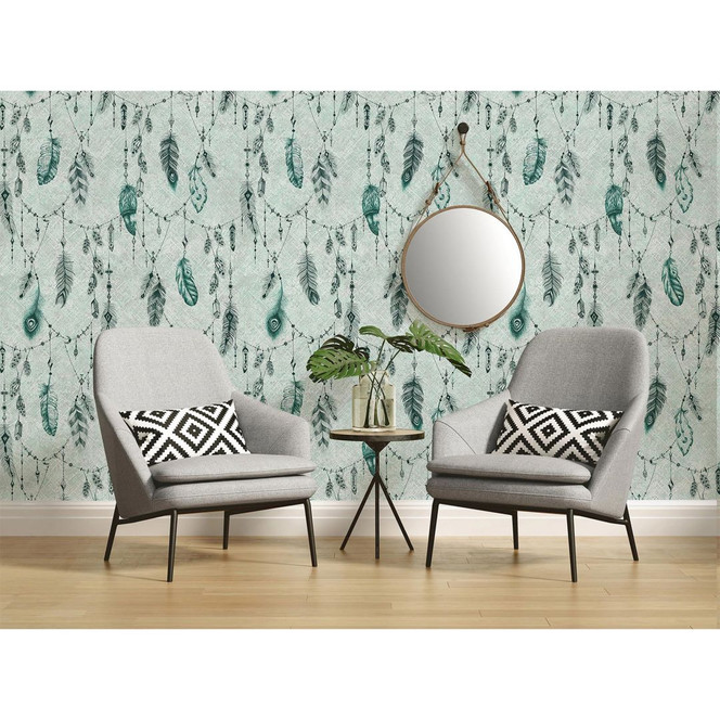 Architects Paper Fototapete Atelier 47 Boho Feather mit Federn - Bild 1