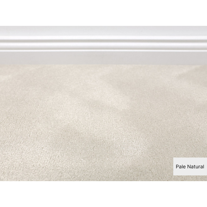 Cannes Softflor Teppichboden Meterware in Pale Natural