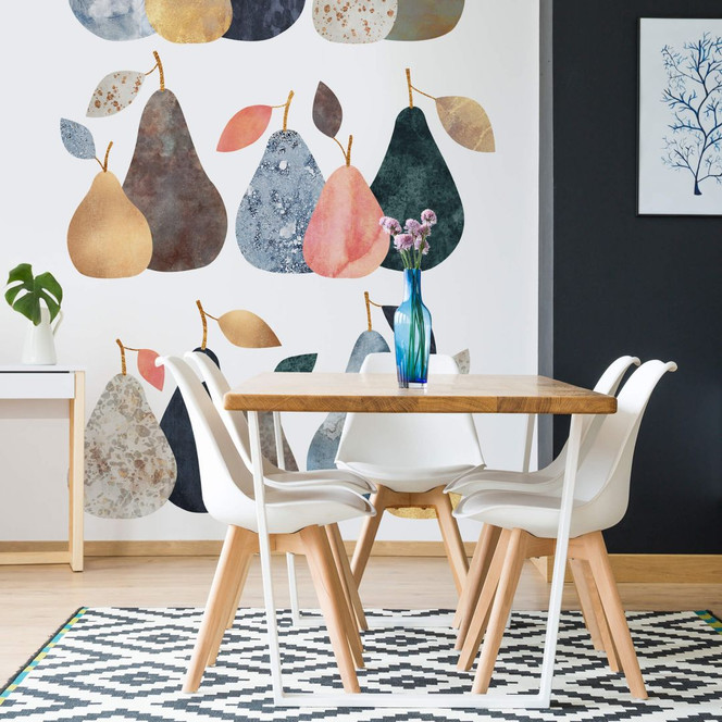 Fototapete Fredriksson - Bunte Birnen