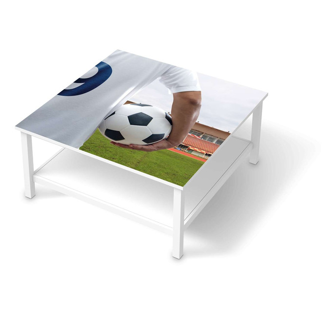 Klebefolie IKEA Hemnes Tisch 90x90cm - Footballmania- Bild 1