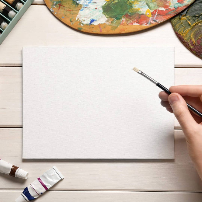 Leinwand zum Bemalen