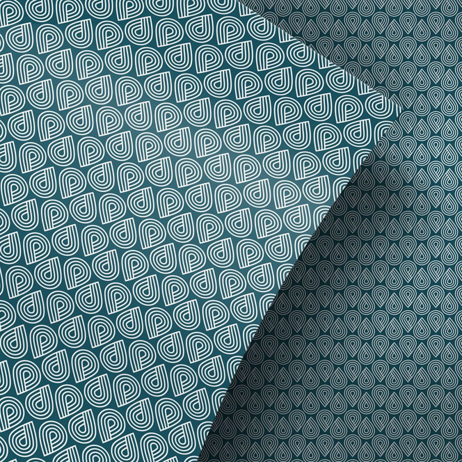 Möbelfolie, Dekofolie - abwischbar - Tropfen Tribal