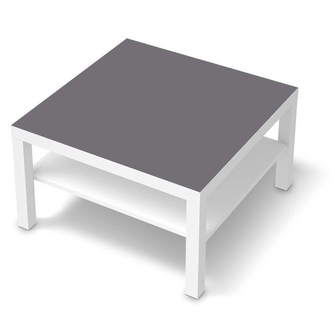 Möbelfolie IKEA Lack Tisch 78x78cm - Grau Light- Bild 1
