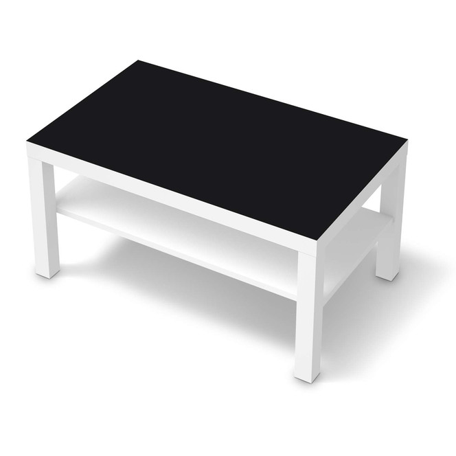 Möbelfolie IKEA Lack Tisch 90x55cm - Schwarz- Bild 1