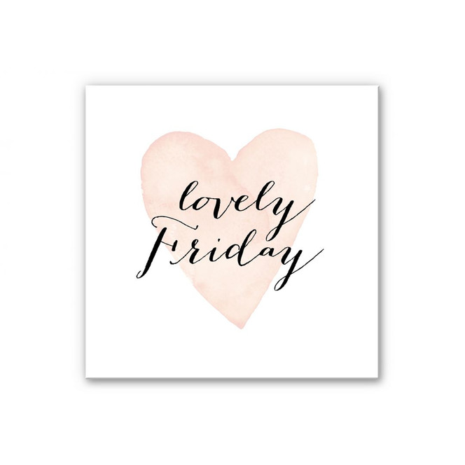 Wandbild Confetti & Cream - Lovely Friday