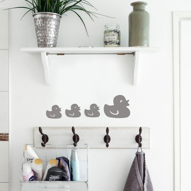 Wandtattoo Quietscheenten