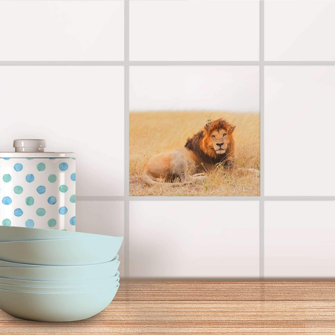 Fliesenaufkleber - Lion King