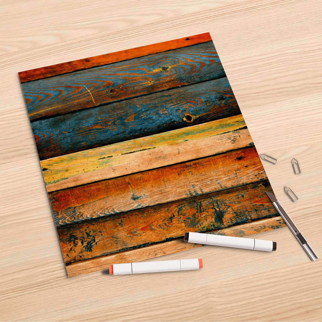 Folienbogen (30x30cm) - Wooden- Bild 1