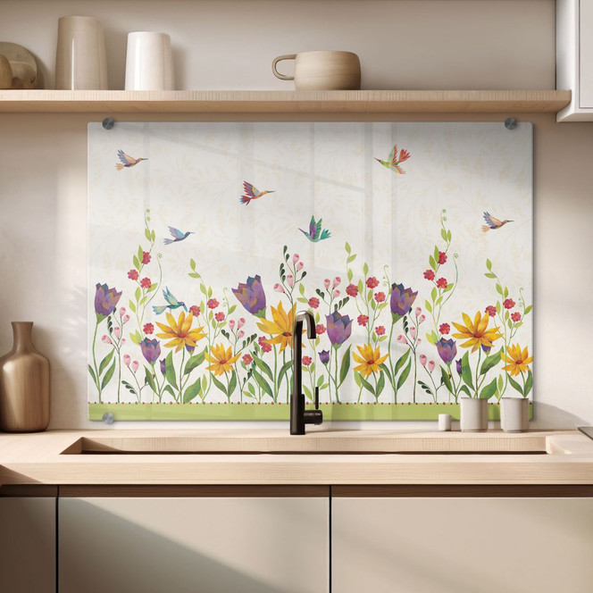 Spritzschutz Blanz - Blütenpoesie