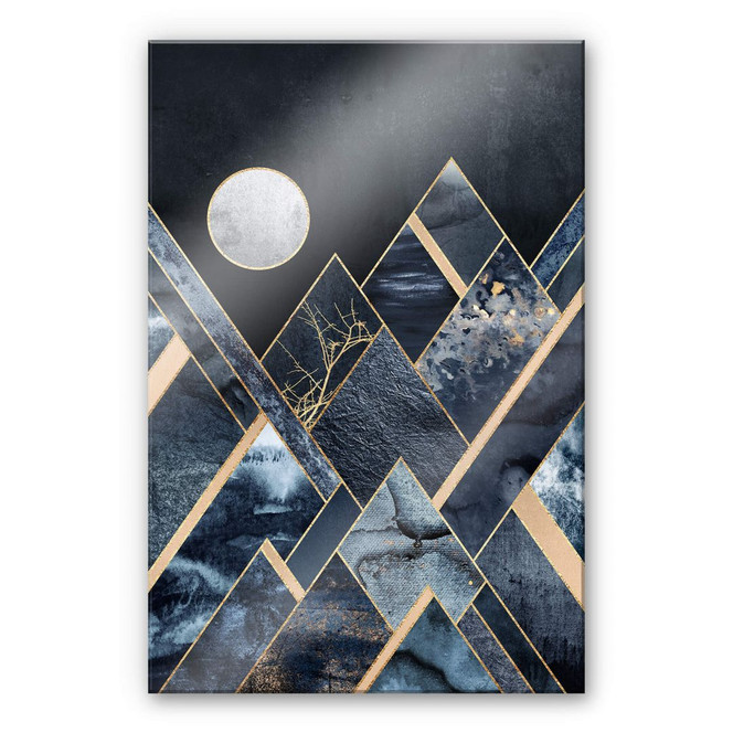 Acrylglasbild Fredriksson - Nachthimmel