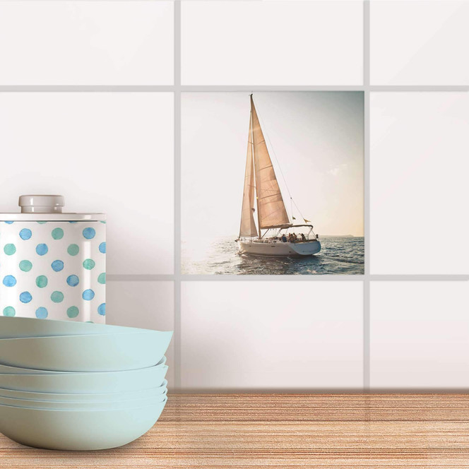 Fliesenaufkleber - Freedom