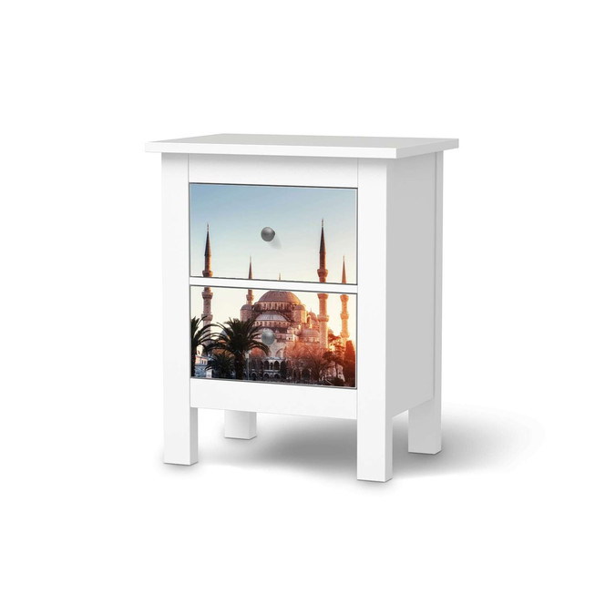 Möbelfolie IKEA Hemnes Kommode 2 Schubladen - Blue Mosque- Bild 1