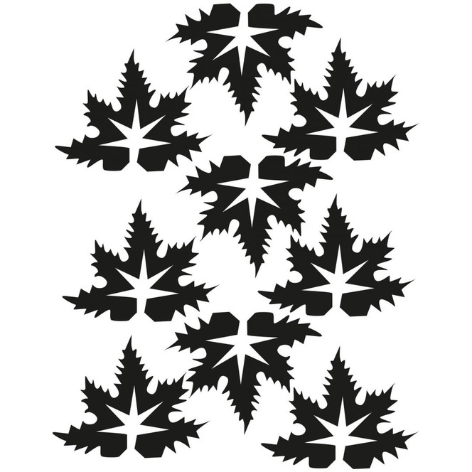 Wandtattoo Blätter-Set 18