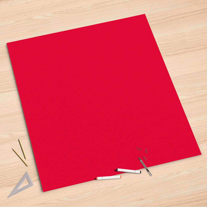 Folienbogen (90x90cm) - Rot Light- Bild 1