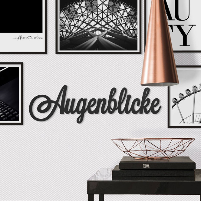 MDF - Holzdeko Augenblicke