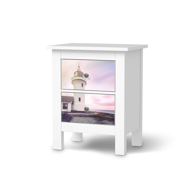 Möbelfolie IKEA Hemnes Kommode 2 Schubladen - Lighthouse- Bild 1