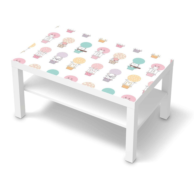 Möbelfolie IKEA Lack Tisch 90x55cm - Flying Animals- Bild 1