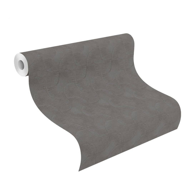Mustertapete, Vliestapete Sky Lounge grau 10.00 x 1.06 m