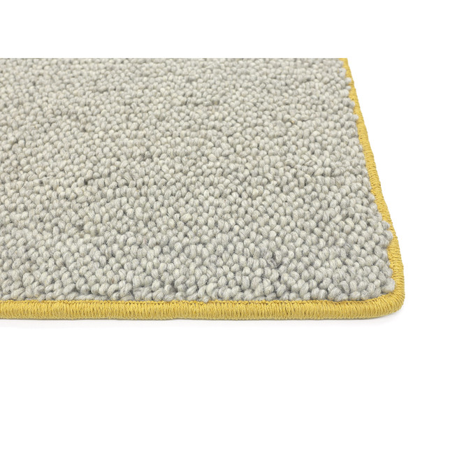 Olav Berber Kettelteppich in Alpaca - Yellow