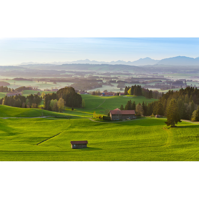 Fototapete Paradiesisches Bayern