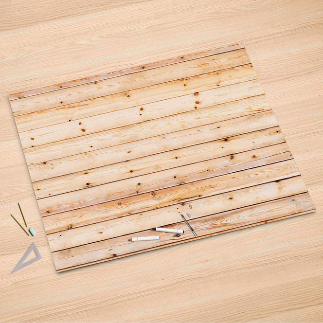 Folienbogen (150x100cm) - Bright Planks- Bild 1
