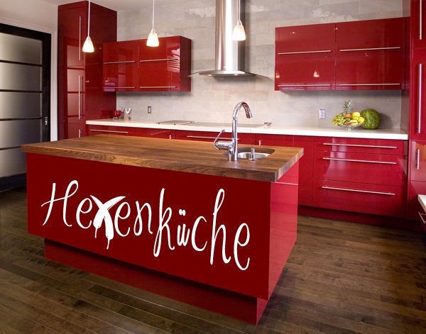Wandtattoo Hexenküche