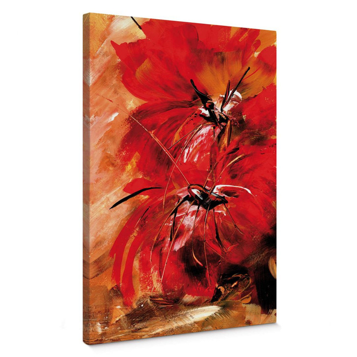 Leinwandbild Niksic - Feuerblumen - WA371456