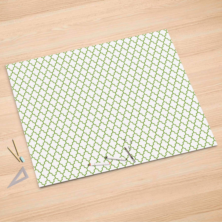 Folienbogen (150x100cm) - Retro Pattern - Grün - CR106679
