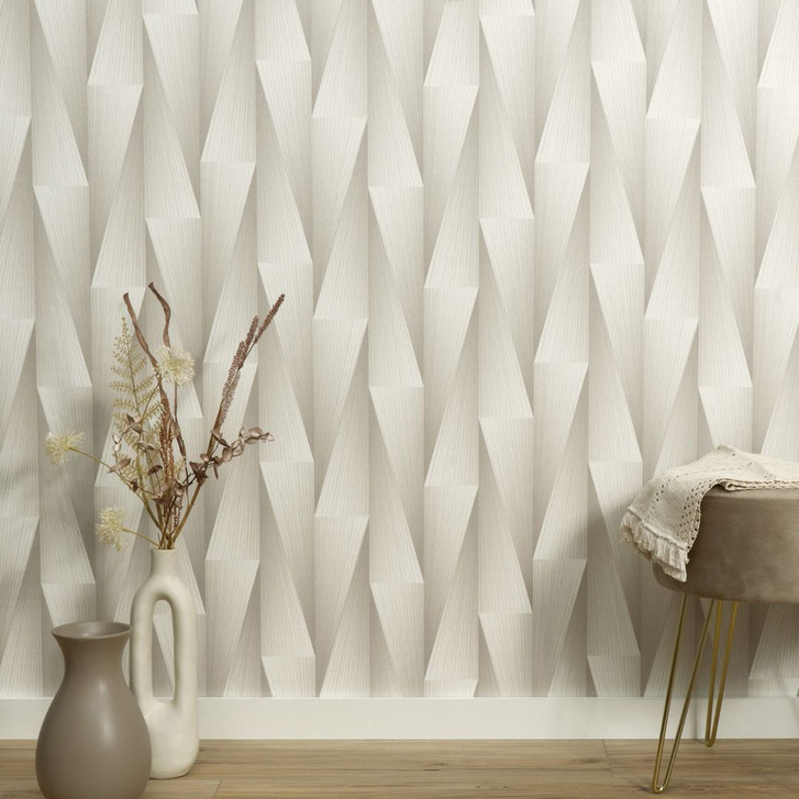 Guido Maria Kretschmer Grafiktapete Shift Fashion for Walls 5 helltaupe - WA485176