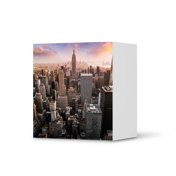 Klebefolie IKEA Besta Regal 1 Türe - Big Apple - CR109145