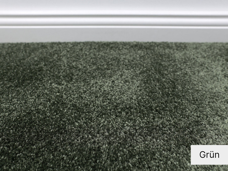 Liva Teppichboden Meterware Wunschmass in Grün - TS514479