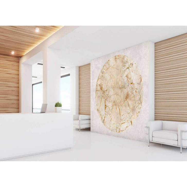 Livingwalls Fototapete Walls by Patel 3 Venus 2 gold, gelb, beige, grau, weiss - WA328072