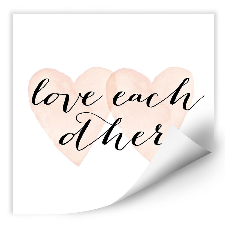 Wallprint Confetti & Cream - Love each other - WA250229
