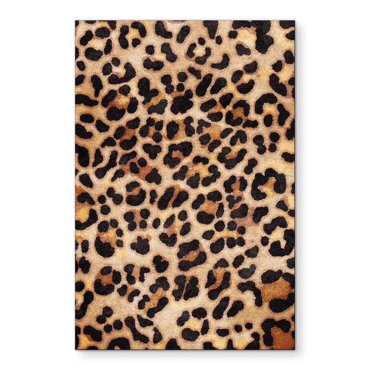 Wandbild Wilder Leopard - Animal Print - Tunaboylu - Alu-Dibond - WA464429