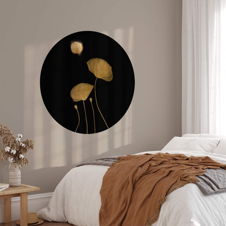 Wandtattoo Kubistika - Mondscheintänzer - Rund - WA383820