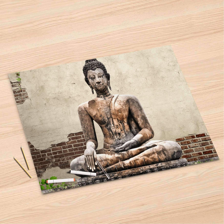 Folienbogen (120x80cm) - Relaxing Buddha - CR106466