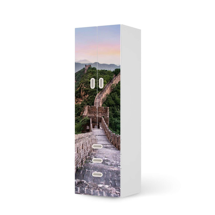 Klebefolie IKEA Stuva / Fritids - 3 Schubladen und 2 grosse Türen - The Great Wall - CR111932