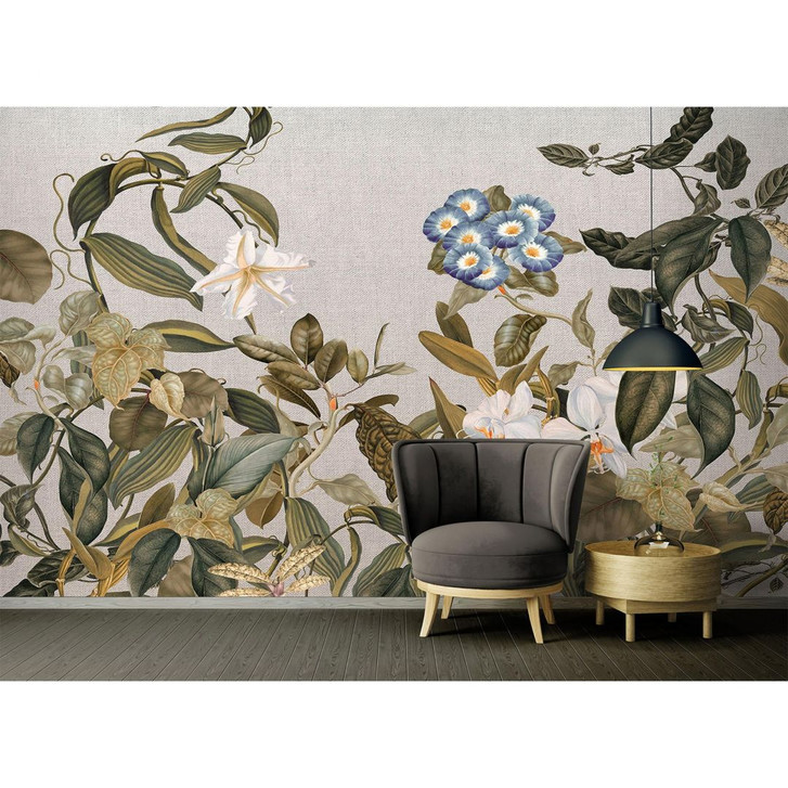 Fototapete Atelier 47 Botanic Sketch Blumen - Architects Paper - WA294665